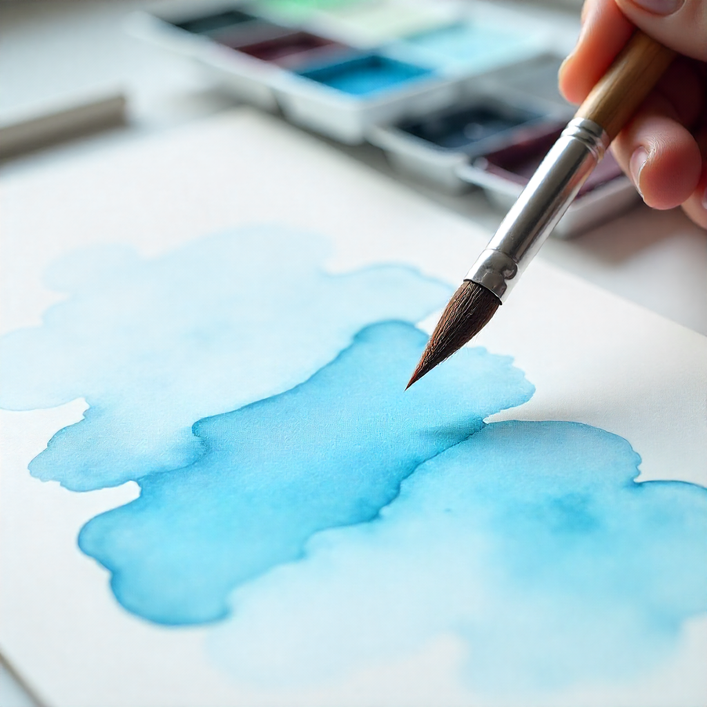 Premium akvarellset för mindfulness